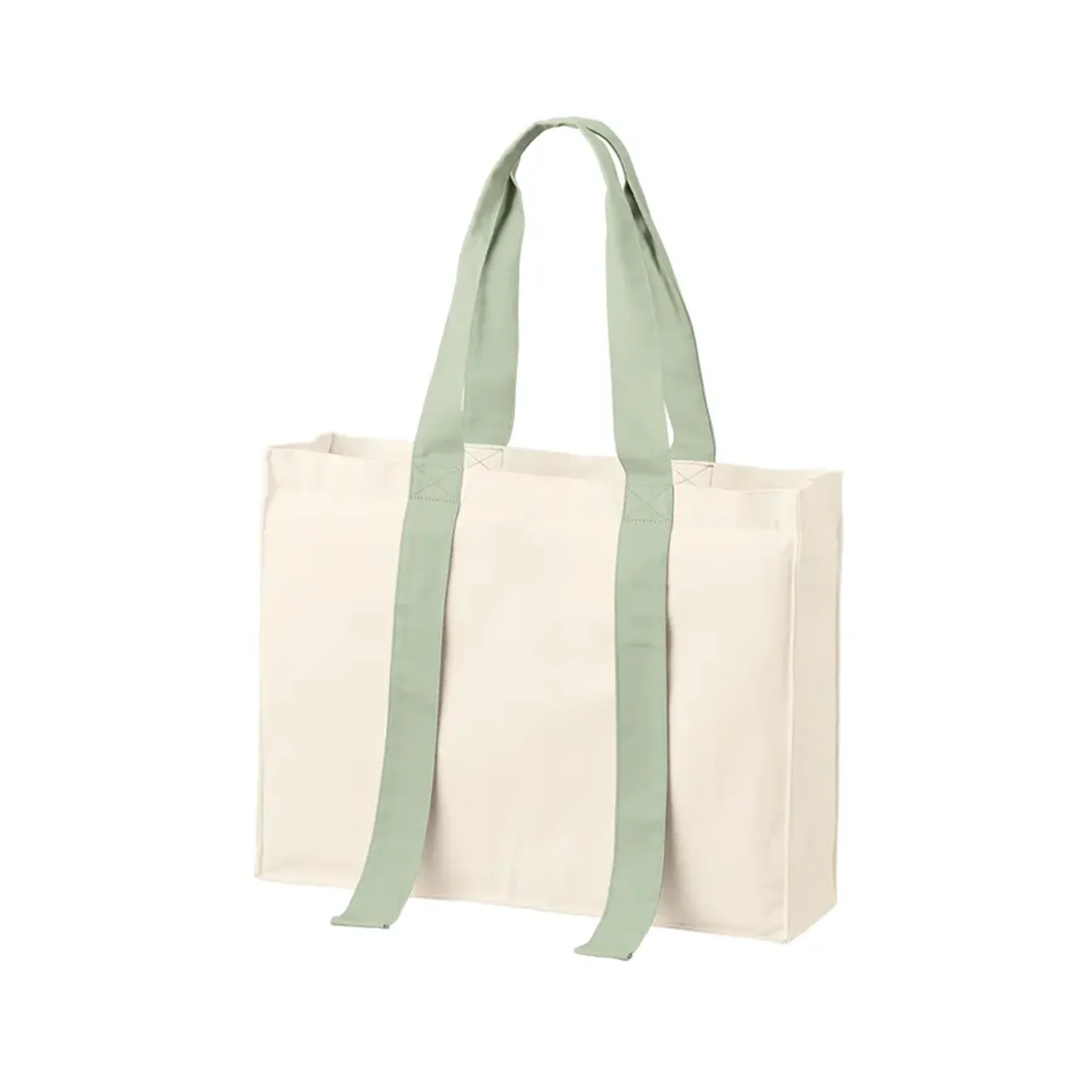 トレードワークス TR-1384-045 キャンバスカラーハンドルスクエアキャリーオントート