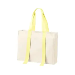 キャンバスカラーハンドルスクエアキャリーオントート