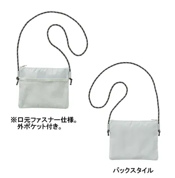 カジュアル バッグ・かばん トレードワークス TR-1397-011 メッシュポケットサコッシュ サービスユニフォームCOM