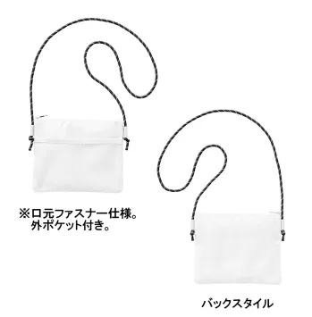 カジュアル バッグ・かばん トレードワークス TR-1397-044 メッシュポケットサコッシュ サービスユニフォームCOM