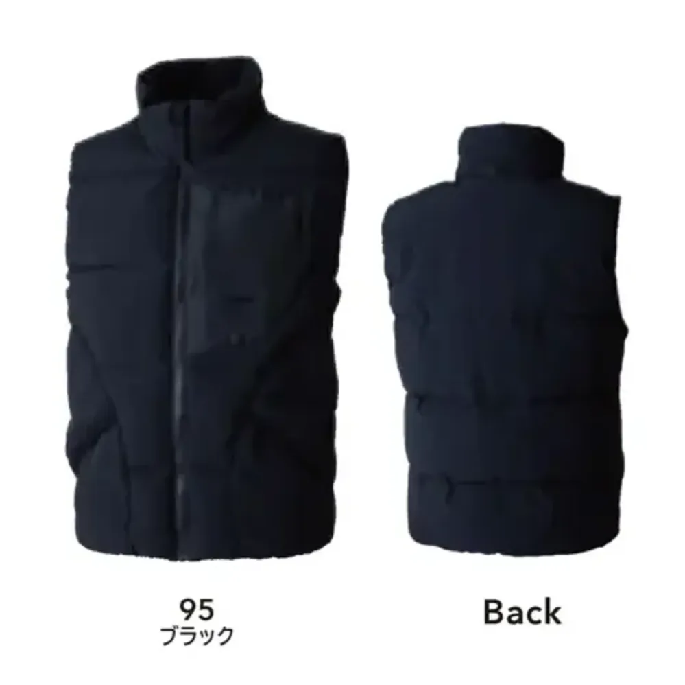肉離れマン  ニッカーズファイバーダウンベスト TS DESIGN 55328 作業着