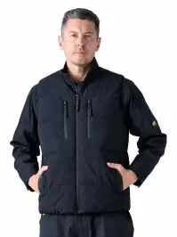 TS DESIGN 55338 ニッカーズファイバーダウンVネックベスト