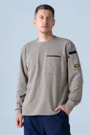 TS DESIGN 55350 ニッカーズドライワッフルロングスリーブTシャツ