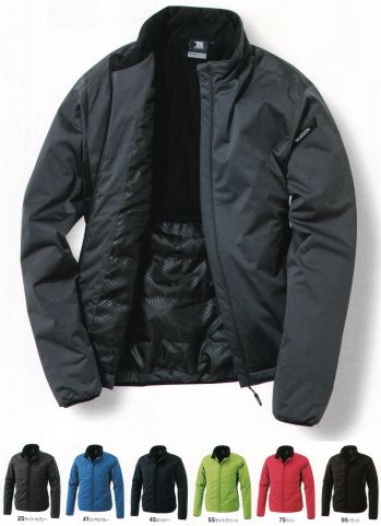 TS DESIGN 6626 防風ストレッチライトウォームジャケット 防風性・ストレッチ性に優れた中綿ジャケット。※846626のリニューアル商品です。