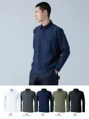 TS DESIGN 84651 ES DEOトリコットロングスリーブポロシャツ