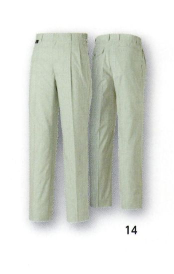 メンズワーキング パンツ（米式パンツ）スラックス タカヤ商事 KM-1544 ツータックパンツ 作業服JP