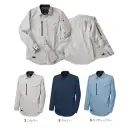 作業服JP 男女ペア 長袖シャツ タカヤ商事 TW-A324 長袖シャツ