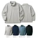 作業服JP 男女ペア 長袖ポロシャツ タカヤ商事 TW-A350 長袖ポロ