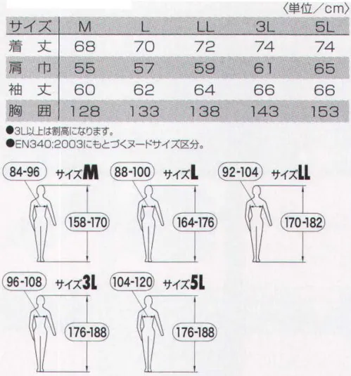 タカヤ商事 TU-NP26 高視認性防水ブルゾン（フード付） 世界基準の安全で、働く人を守る。JIS T8127やISO 20471の厳格な基準をクリアし、ワーカーの安全を追求するプロフェッショナル。クールなデザインに安全性をプラスしたリフレクティブモード。高視認性安全服のフロンティアというプライドをもつNIGHT KNIGHTに力強く守られて、自信をもってあらゆる現場へ。国内最多の製品ラインナップと販売実績で、着用者の安全確保に貢献します。ISO20471・JIS T8127ともに適合したダブルスタンダードモデル。JIS T8127が制定されましたNIGHT KNIGHT®PROFESSIONALは2015年10月に制定されたJIS T8127高視認性安全服の規格に適合する製品を展開しています。JIS T8127は着用者の存在を視覚的に認知度を高める高視認性安全服を規定します。高視認性安全服は、明所及び暗所における車両、建機などの移動体の前照灯の下でどのような光に対しても、運転者または機械作業者に対し着用者を目立たてることを目的とする衣服です。高性能資材を使用し安全性を実現NIGHT KNIGHT®PROFESSIONALは高い視認性を確保するため、より発色性の良い生地、より反射輝度の高い再帰性反射材を使用し着用者の安全に貢献します。また、高い視認性という機能だけでなく耐久性、帯電防止性、軽量性、透湿性、防水性、ストレッチ性等の快適性を考慮した製品を展開しています。クラスについてNIGHT KNIGHT®PROFESSIONALはベストから防寒服まで幅広いアイテムを展開しています。各アイテム単体でのクラス表示および上下セットで着用した場合のクラスの情報を開示しておりません。クラスは蛍光生地と再帰性反射材の面積によって区分されます。面積が大きいほどクラスの数値が上がります。面積が大きいことでより「遠方」からの視認を確認できます。また四肢に傾向生地と再帰性反射材が施されることで人間の動きを察知できることにより、ベスト単体でのクラス3はありません。 サイズ／スペック