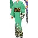 祭り用品jp 踊り衣装・着物 踊り衣装 氏原 1026 一越本絵羽 蘭印（反物）