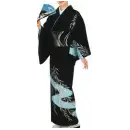 祭り用品jp 踊り衣装・着物 踊り衣装 氏原 1203-S お仕立上り 胴抜き絵羽 里印