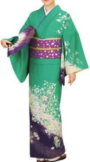 踊り衣装・着物 踊り衣装 氏原 1214 一越本絵羽 都印(反物) 祭り用品jp