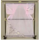 祭り用品jp 裃・かつぎ・陣羽織 かつぎ 氏原 1230 オーガンジー 箔付かつぎ掛け仕立 空印