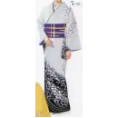 祭り用品jp 踊り衣装・着物 踊り衣装 氏原 1235 一越本絵羽 都印(反物)