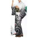 祭り用品jp ゆかた 浴衣 氏原 3504 本絵羽ゆかた 公印（反物）