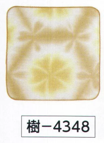 祭り小物 手ぬぐい 氏原 4348 草木手染・藍染タオルチーフ 樹印 祭り用品jp