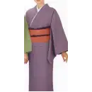 祭り用品jp 踊り衣装・着物 きもの 氏原 5690 色無地お仕立上り(袷せ) 弘印