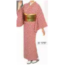 祭り用品jp 踊り衣装・着物 踊り衣装 氏原 5797 一越小紋着尺 日印（反物）
