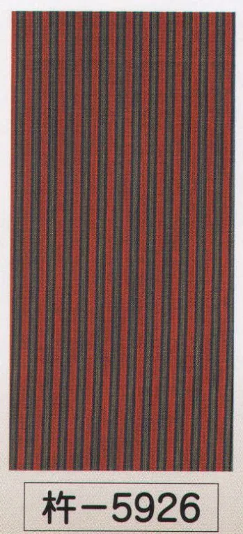 踊り衣装・着物 きもの 氏原 5926 綿唐山縞着尺 杵印（反物） 祭り用品jp