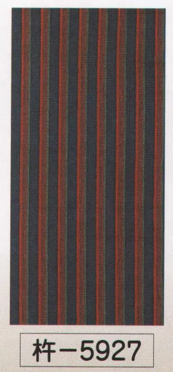 踊り衣装・着物 きもの 氏原 5927 綿唐山縞着尺 杵印（反物） 祭り用品jp