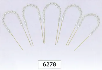 氏原 6278 パールUピン（筒入り）（5本組） ※この商品はご注文後のキャンセル、返品及び交換は出来ませんのでご注意下さい。※なお、この商品のお支払方法は、先振込(代金引換以外)にて承り、ご入金確認後の手配となります。