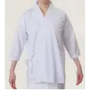 祭り用品jp 祝着・神職・寺用 和装肌着 氏原 6288 速乾メッシュ半襦袢 合用=塩瀬（掛衿）