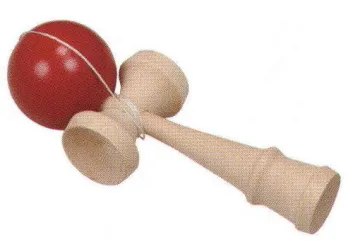 祭り小物 その他 氏原 7105 手づくり商品 昭印 ケン玉(木目) 祭り用品jp