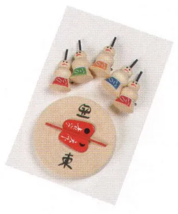 祭り小物 その他 氏原 7112 手づくり商品 昭印 力士こま 祭り用品jp