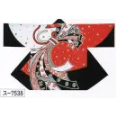 祭り用品jp 祭り半天・シャツ 半天 氏原 7538 袢天 ス印