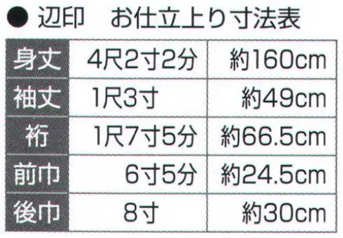 氏原 1018-S 綸子本絵羽 辺印（お仕立上り） 【数量限定品】胴抜き無地八掛付八掛「右1621」使用。※この商品はご注文後のキャンセル、返品及び交換は出来ませんのでご注意下さい。※なお、この商品のお支払方法は、先振込（代金引換以外）にて承り、ご入金確認後の手配となります。 サイズ／スペック