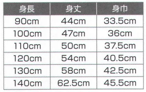 氏原 8394 子供用鯉口シャツ ※この商品はご注文後のキャンセル、返品及び交換は出来ませんのでご注意下さい。※なお、この商品のお支払方法は、先振込（代金引換以外）にて承り、ご入金確認後の手配となります。 サイズ／スペック