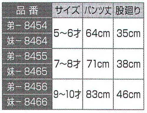 氏原 8454 子供股引 弟印（5-6才） ※この商品はご注文後のキャンセル、返品及び交換は出来ませんのでご注意下さい。※なお、この商品のお支払方法は、先振込（代金引換以外）にて承り、ご入金確認後の手配となります。 サイズ／スペック