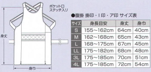 氏原 8541 黒腹掛 掛印 【数量限定品】※この商品はご注文後のキャンセル、返品及び交換は出来ませんのでご注意下さい。※なお、この商品のお支払方法は、先振込（代金引換以外）にて承り、ご入金確認後の手配となります。 サイズ／スペック