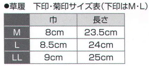 氏原 8891 草履 下印 ※この商品はご注文後のキャンセル、返品及び交換は出来ませんのでご注意下さい。※なお、この商品のお支払方法は、先振込（代金引換以外）にて承り、ご入金確認後の手配となります。 サイズ／スペック