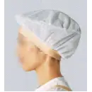食品白衣jp 食品工場用 キャップ・帽子 ワコウ C1400-3 ネットバンドキャップ（マイティクロスエプロンカラー）（ベージュ）