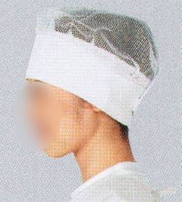 食品工場用 キャップ・帽子 ワコウ C1800-0 ワンタッチキャップ（レギュラータイプ）（ホワイト） 食品白衣jp