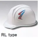 作業服JP セキュリティウェア その他 ワールドマスト　ヘルメット COLOR-RL デザインステッカー RL type