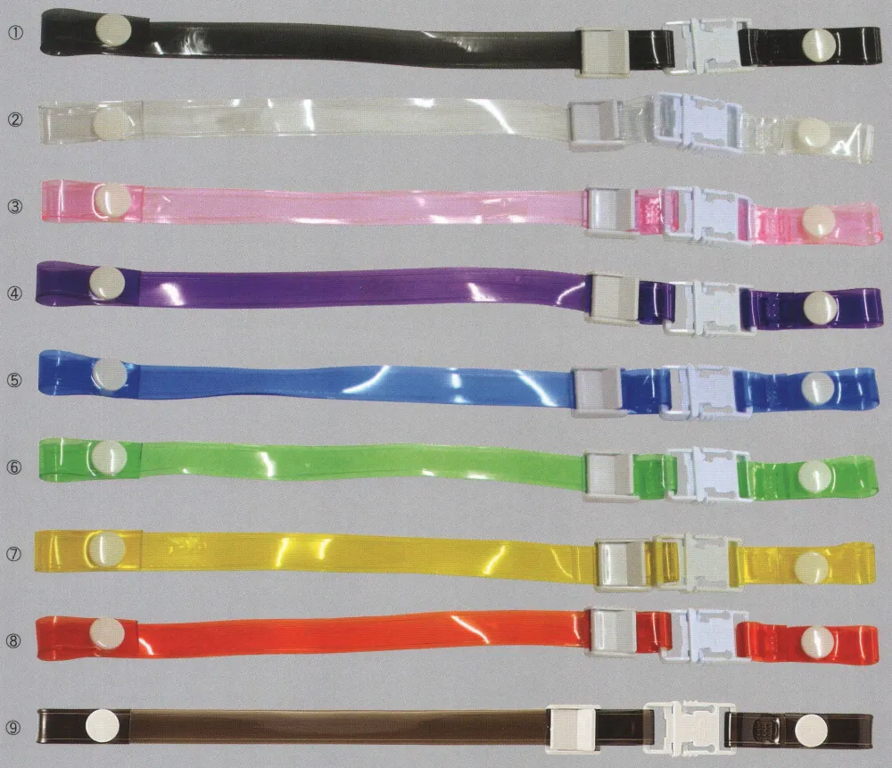 S式ワンタッチ長尺ビニールあご紐 ワールドマスト ヘルメット S-AGO-V