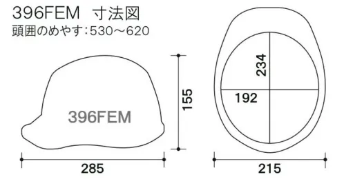 ワールドマスト　ヘルメット 396FEM-S-RD 396FEM型ヘルメット(通気孔付) スモーク/艶消し赤 396FEM型ヘルメット●飛来落下物用飛来物や落下物などの危険を防止・軽減するためのヘルメットです。破片が飛んできたり、頭に物が落ちてきた場合でも安全性を高めます。●墜落時保護作業現場で墜落・転倒時の危険から頭部を保護します。●ラチェット式しっかりと顎ひもを固定でき、取外しは片手で簡単に。★色名について色欄にはバイザー/帽体の並びで表示しております。※商品画像の色と当商品の色展開とは異なりますのでご注意ください。※この商品はご注文後のキャンセル、返品及び交換が出来ませんのでご注意くださいませ。※なお、この商品のお支払方法は、先払いのみにて承り、ご入金確認後の手配となります。 サイズ／スペック