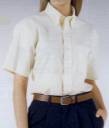 ジーベック 12050 半袖オックスフォードシャツ ナチュラルな着心地のカジュアルウェア。※この商品は男女兼用サイズにつき、女性用としてご購入の際は、サイズ表を十分ご確認下さい。