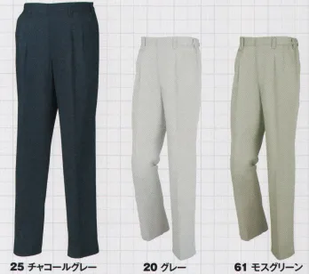 メンズワーキング パンツ（米式パンツ）スラックス ジーベック 1270 スラックス 作業服JP