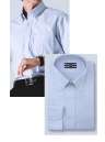 ジーベック 15168 長袖ボタンダウン 清涼感アイロンいらずで、手軽にケアできるクールビズシャツ。ビジネス、カジュアル問わずシンプルな装いを演出します。ノーネクタイが当たり前だからこそ、カッコ良く、スマートスタイルで。ジーベックならではの機能とデザインにも注目!![DESIGN]選べる襟のデザインオシャレなデュエボットーニ･トラッド派のボタンダウン・清潔感のあるクレリックなど、多彩な襟から選択。充実したカラー12柄の半袖・長袖の中から、お好みのデザインやカラーが選べ、サイズも豊富にS～4Lを取り揃えました。[商品特長]立体的で美しい襟しっかりとした形状と適度な高さで、スッキリと立つ美しい襟仕立てで､ノーネクタイをカッコよく着こなします。形態安定加工シワや型くずれになりにくく、洗濯後のお手入れが簡単な形態安定加工。毎日の洗い替えもラクです。スタイリッシュに演出してくれるストライプ柄形態安定の生地でシワになりにくく、お手入れも簡単。クールビズシャツの王道、サックスブルー&ストライプ柄です。襟裏・袖口裏にはプリント柄をあしらい、カジュアルスタイルにもお使いいただけます｡・ボタンダウンがノーネクタイの襟元をオシャレに引き立てます｡・袖口の配色柄は折り返した時にオシャレなアクセントに。・台襟裏の配色柄がアクセント。・オシャレなホワイトボタン。