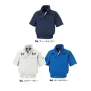 作業服JP メンズワーキング 半袖ジャケット（ブルゾン・ジャンパー） ジーベック XE98107 空調服半袖ブルゾン(ハーネス対応)(ファン・バッテリー別売)