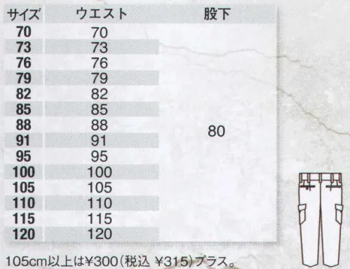 ジーベック 1603 ピタリティラットズボン しなやかで丈夫な素材で窮屈･圧迫を解消。動き易さと収納性を追及した新シリーズ。 逆立ちしても落ちない、新機能！5つのポケット全てにファスナー付きで安心。 ●ウエスト伸縮するNEWピタリティ採用。ファスナー付きポケット。 ●動きやすく、すっきりはけるノータック仕様。 ●フロントファスナーは、丈夫な金属ファスナーを使用。 ●ラットポケットはファスナー付きで物が落ちにくい使用。 ●右脇カーゴポケットペン差し専用ポケット。 サイズ／スペック