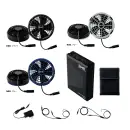 空調服（ジーベック） XS25011 空調服スターターキット(25Vワンタッチファン)