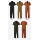 作業服JP メンズワーキング ツナギ・オーバーオール・サロペット ヤマタカ 311 半袖ツナギ服