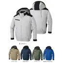 作業服JP 男女ペア 長袖ジャケット（ブルゾン・ジャンパー） ヤマタカ KF92501 空調風神服&reg; 長袖ブルゾン（サイドファン） ファン・バッテリー別売