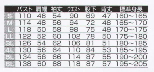 ヤマタカ 573 ツナギ服 ワークシーンで、着心地感のよさを。いくつもの機能でサポート。楽珍袖:前・上への腕の動きがスムーズ。アコーディオンバック:腰の蛇腹で突っ張りをなくします。※「4 グリーン」「11 ミネラルブルー」は販売を終了致しました。 サイズ／スペック