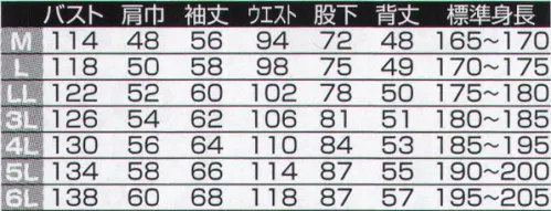 ヤマタカ 63100 ツナギ服 クラボウの防炎＋静電気帯電防止素材。優れた防炎機能で火・熱を扱い環境に適応。火や高温と闘う男たちに捧げる、技と力。シビアな環境に打ち勝つ優れた防炎機能。 防炎性に優れている。帯電防止に優れている。コットンの肌触り。 肌への優しさと着心地の良さで人気の高い面素材に、防炎性に優れたアクリル系繊維プロテックスを混紡。素材自体に防炎機能を備えることで、コットンの持ち味そのままの燃えにくい素材を実現。さらに静電気防止機能もプラスした安心の素材です。 ※ブレバノ・プラスの防炎性:ブレバノ・プラスは不燃ではありません。着火しても燃え広がらず、炭化して素材自体が消火するすぐれた自己消火機能を有していますが、炭化部は穴があく場合があります。このことは、一般の防炎素材に共通する現象です。※「Sサイズ」は、販売を終了致しました。 サイズ／スペック