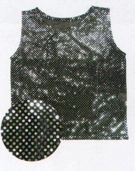 祭り用品jp スパンコールタンクトップ 渦印 東京ゆかた 796 祭り用品の専門店